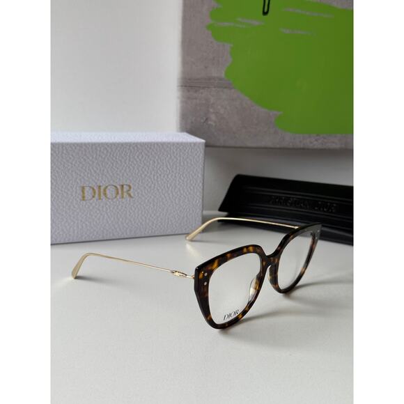 NEW Dior MissDiorO B4I Eyeglasses Frames in Brown Havana - Picture 5 of 9
